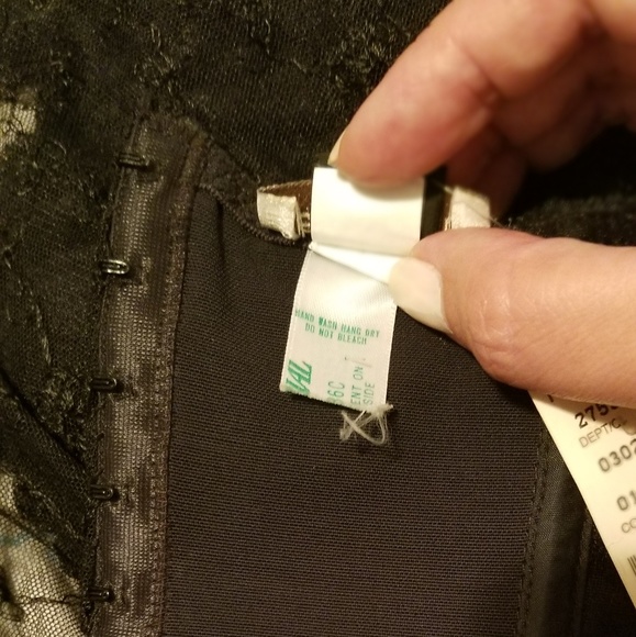 Only Hearts Lace Corset Bra Sz 36C Henri Bendel - Picture 8 of 8